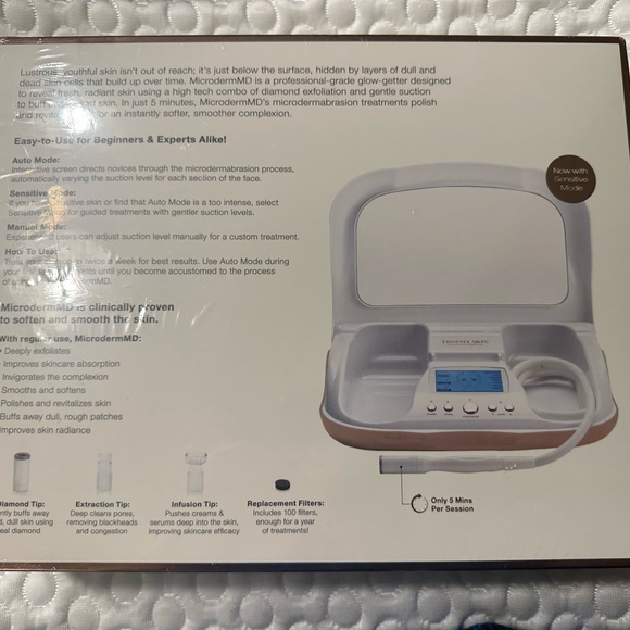 NWT Trophy Skin MicrodermMD Microdermabrasion System - Picture 2 of 11